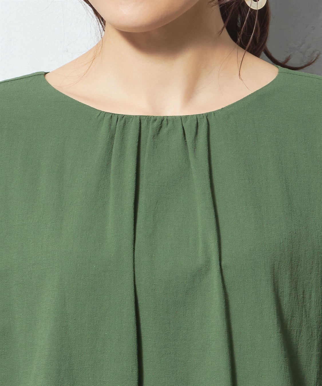 Petit Honfleur バルーンスリーブブラウス_sub_3