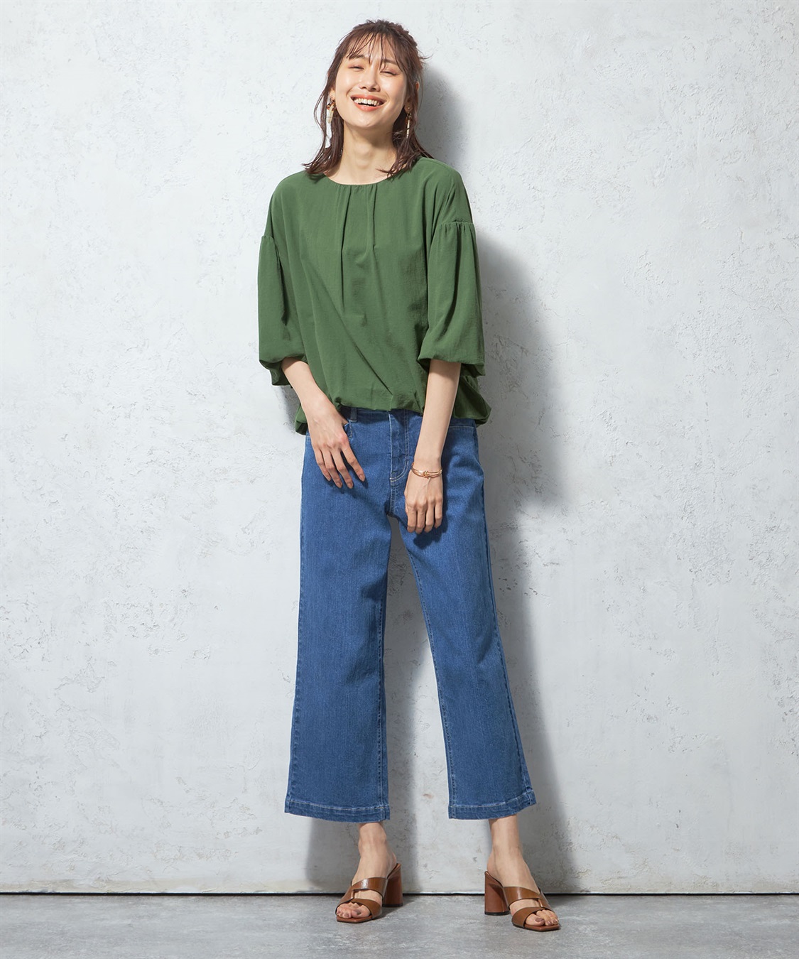 Petit Honfleur バルーンスリーブブラウス_sub_8