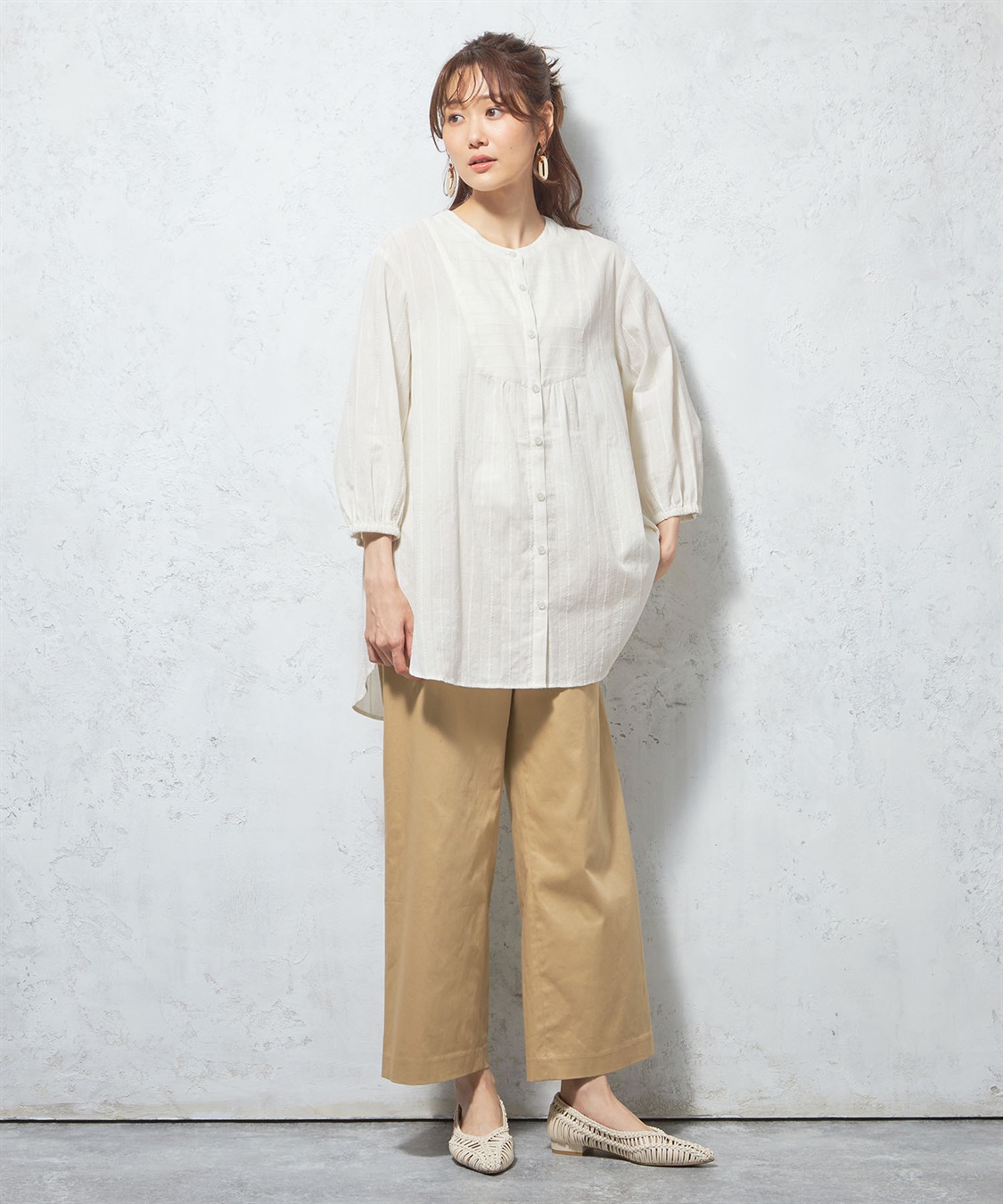 Petit Honfleur チュニックブラウス_sub_7