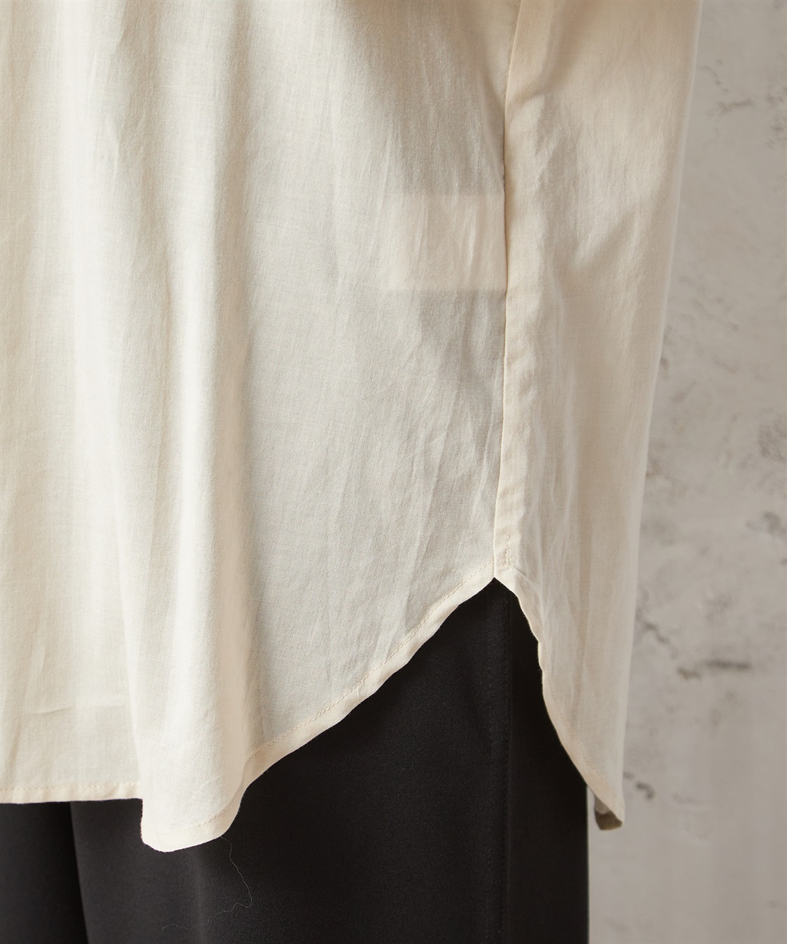 Petit Honfleur スカラップレースブラウス_sub_5