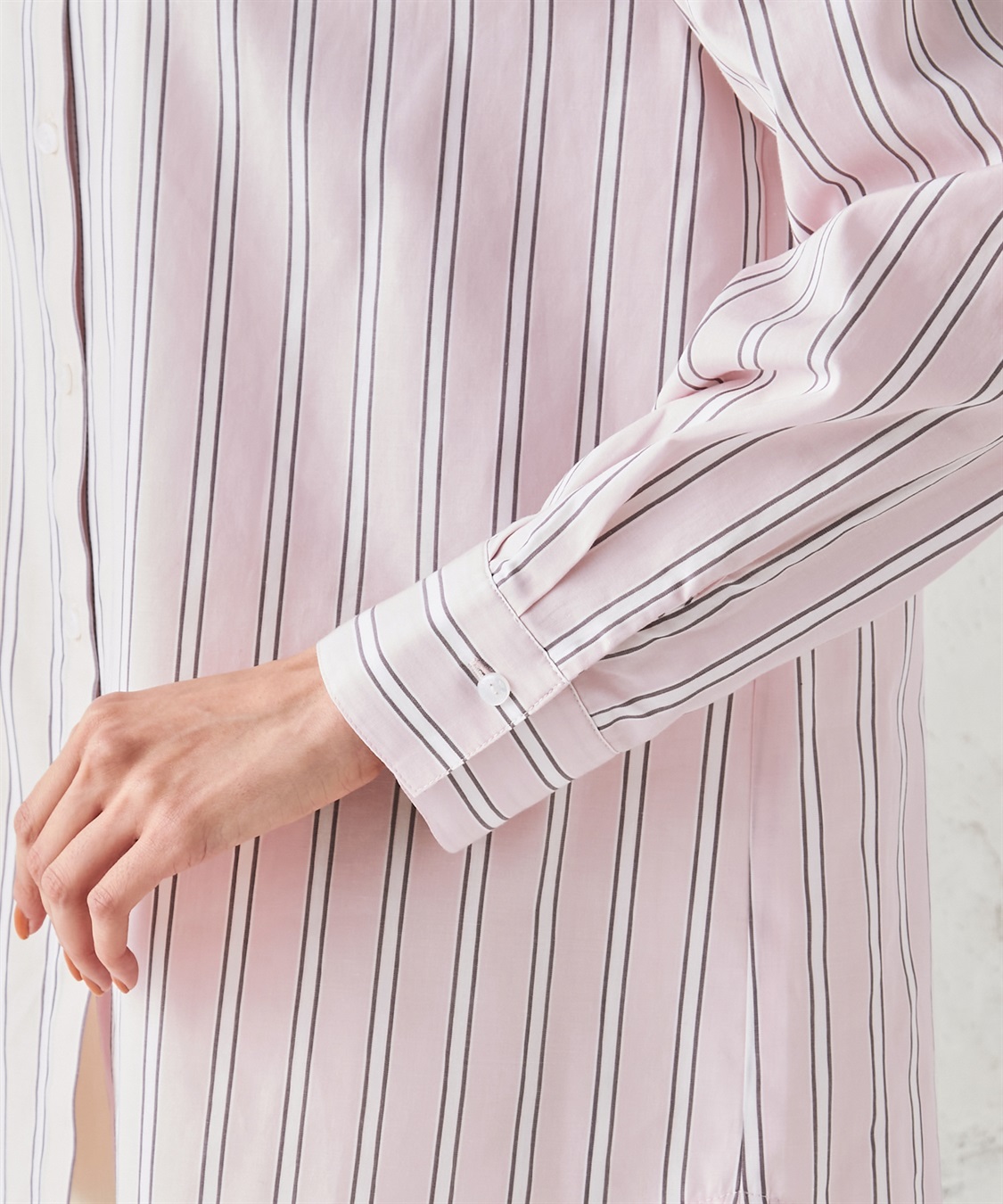 Petit Honfleur ストライプシャツ_sub_4