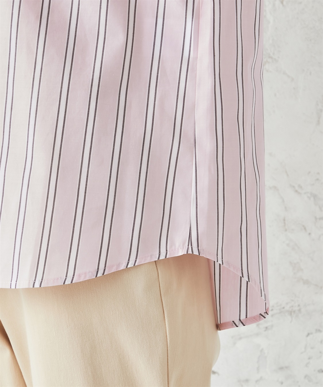 Petit Honfleur ストライプシャツ_sub_5