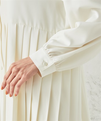 Petit Honfleur プリーツ切替ブラウス_subthumb_4