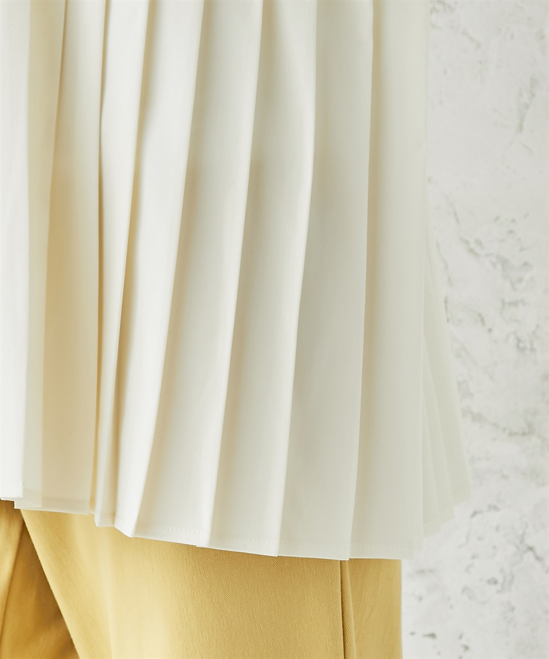 Petit Honfleur プリーツ切替ブラウス_sub_5