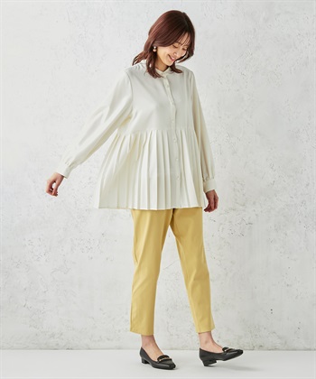 Petit Honfleur プリーツ切替ブラウス_subthumb_8