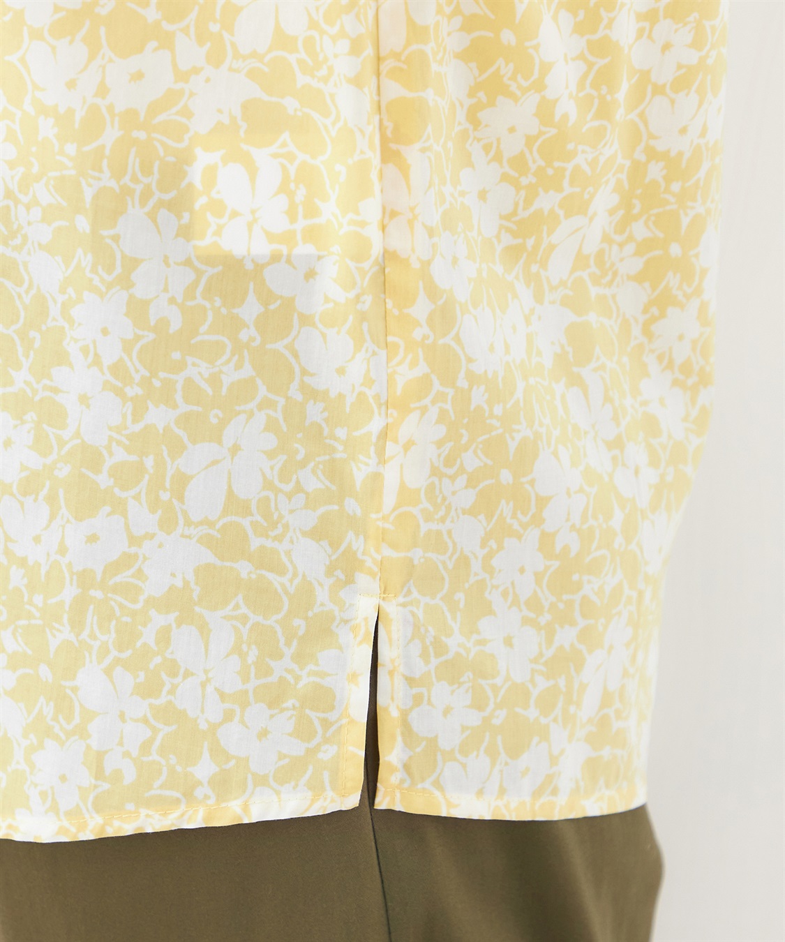 Petit Honfleur リバティプリントフリルスリーブブラウス_sub_7