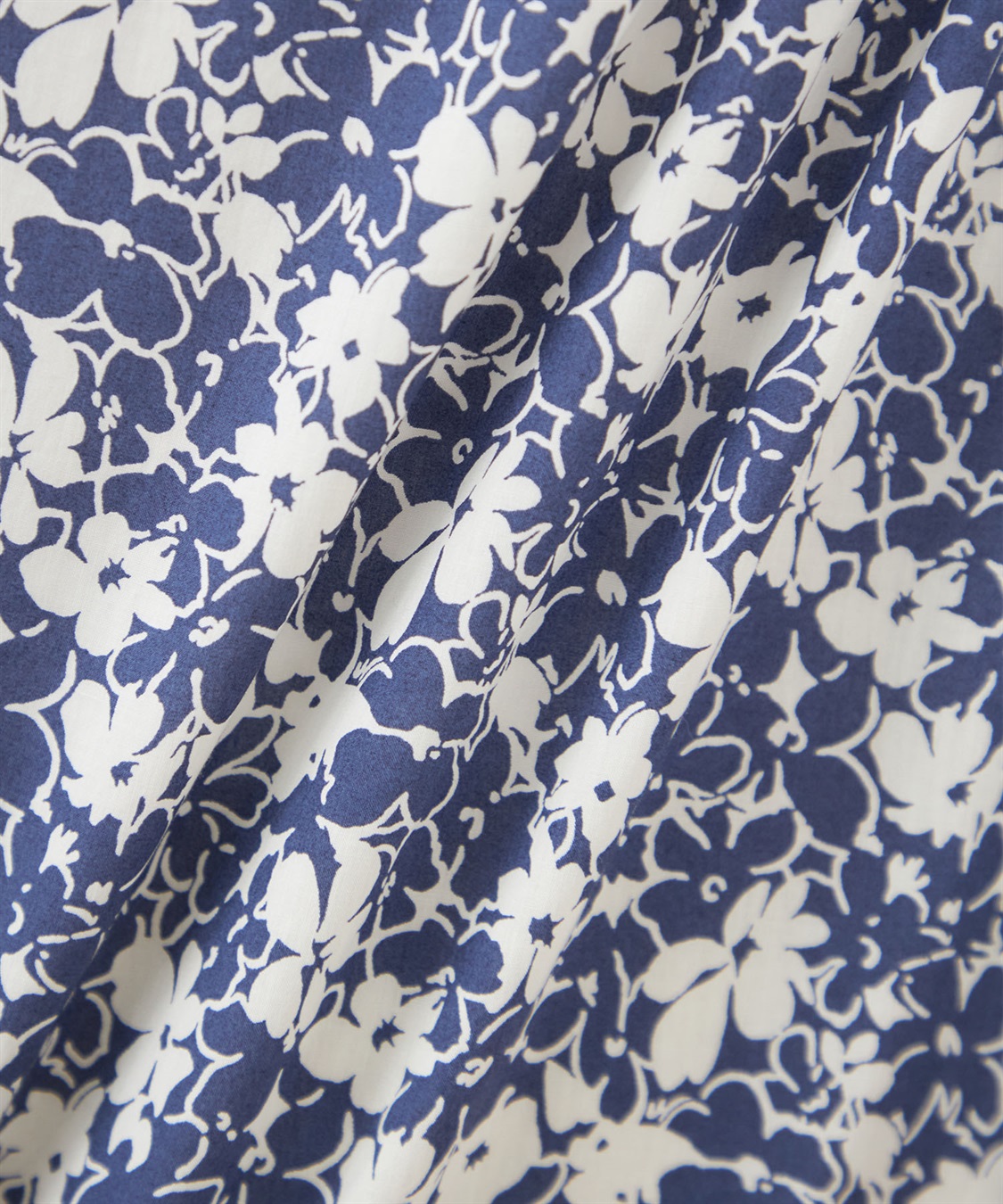 Petit Honfleur リバティプリントフリルスリーブブラウス_sub_9