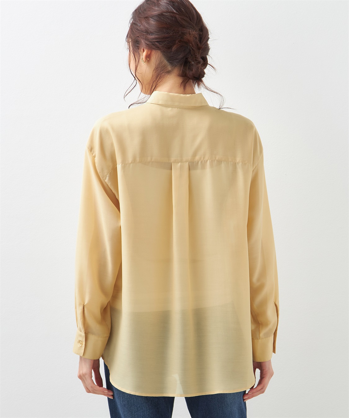 Petit Honfleur シアーシャツ_sub_3