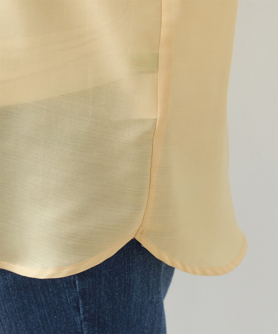 Petit Honfleur シアーシャツ_sub_6