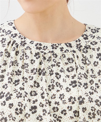 Petit Honfleur プリントバルーンブラウス_subthumb_3