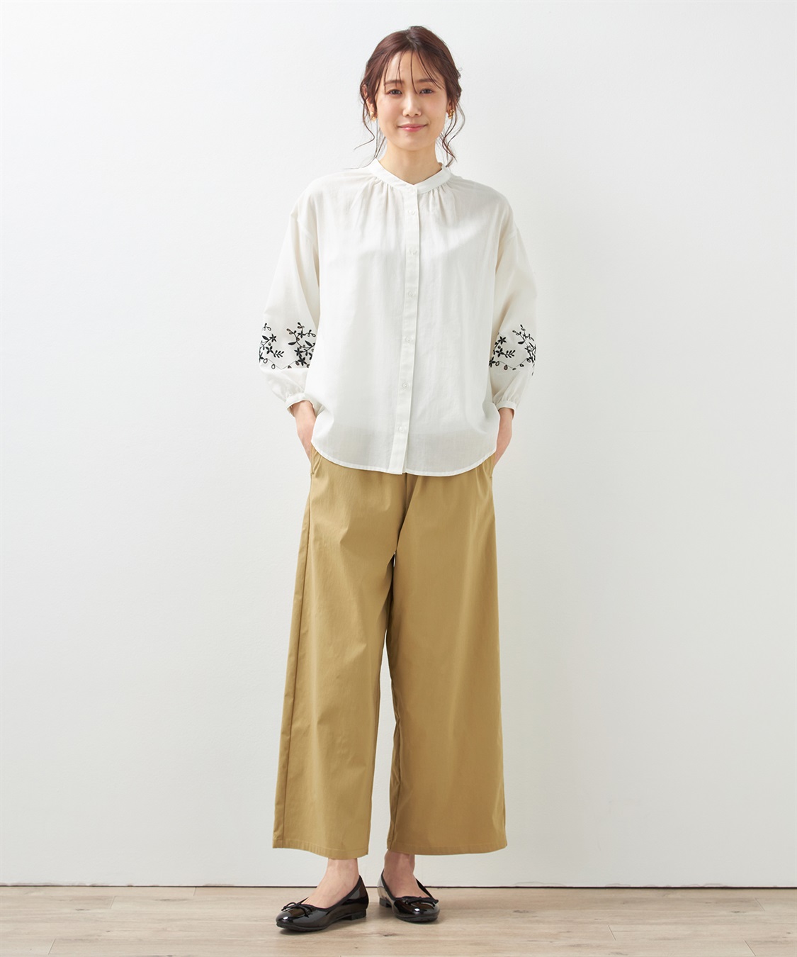 Petit Honfleur 刺しゅうブラウス_sub_10