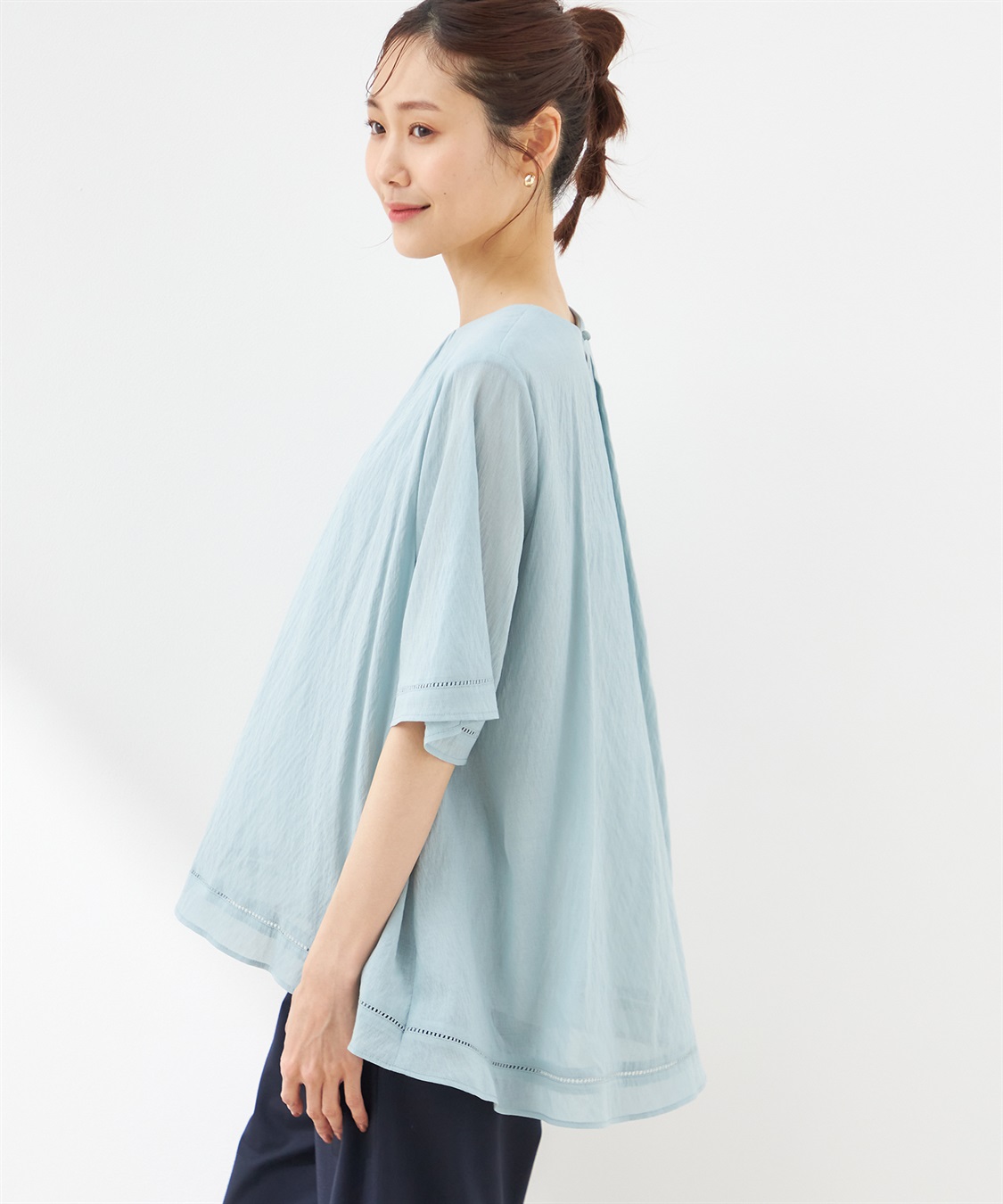 Petit Honfleur はしごレースブラウス_sub_1