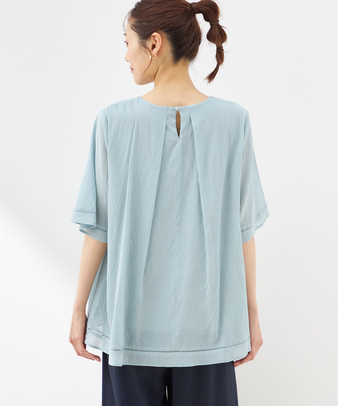 Petit Honfleur はしごレースブラウス_sub_2