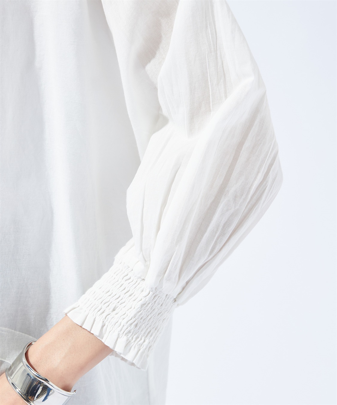 Petit Honfleur ギャザー刺しゅうブラウス_sub_8