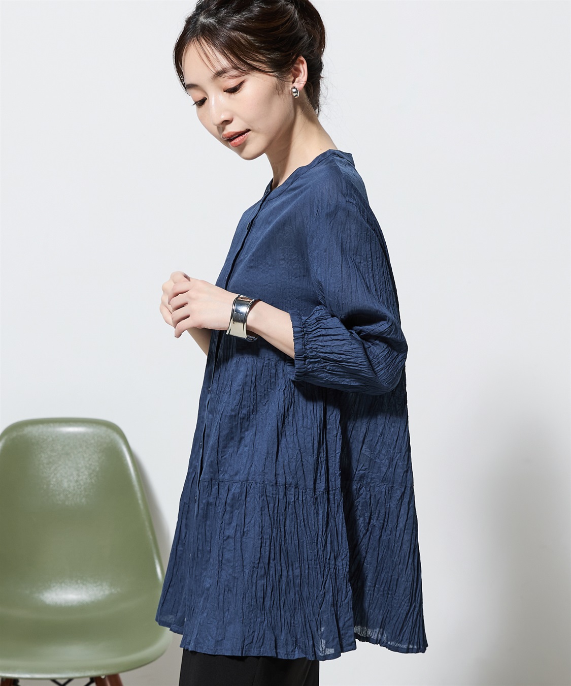 Petit Honfleur ティアードブラウス_sub_1