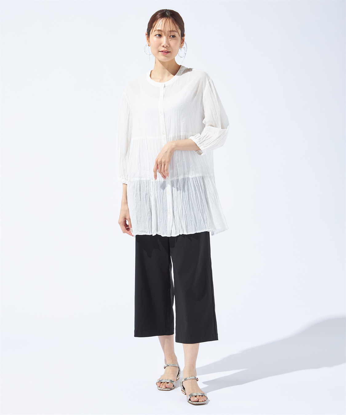 Petit Honfleur ティアードブラウス_sub_12