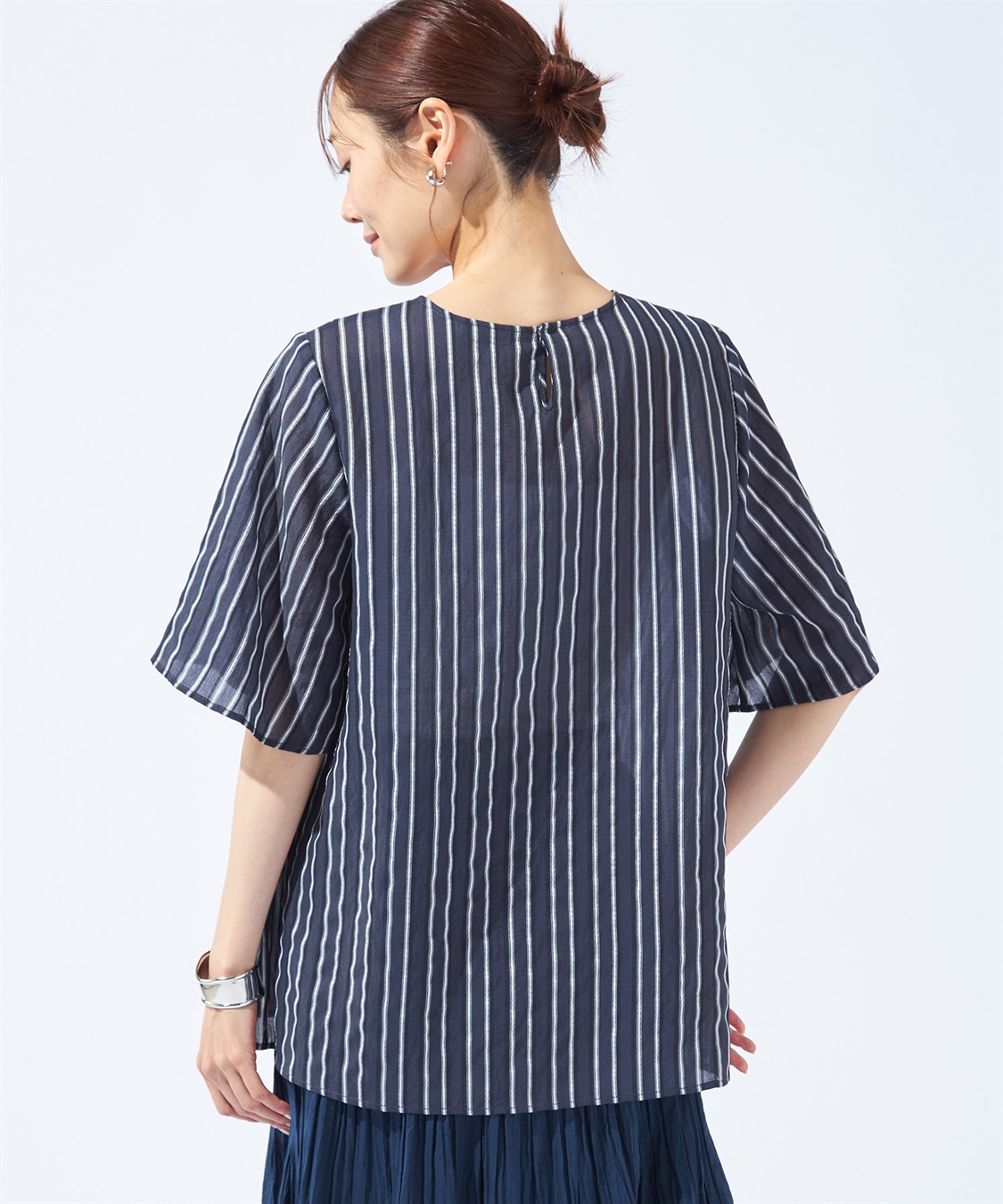 Petit Honfleur フレアブラウス_sub_2