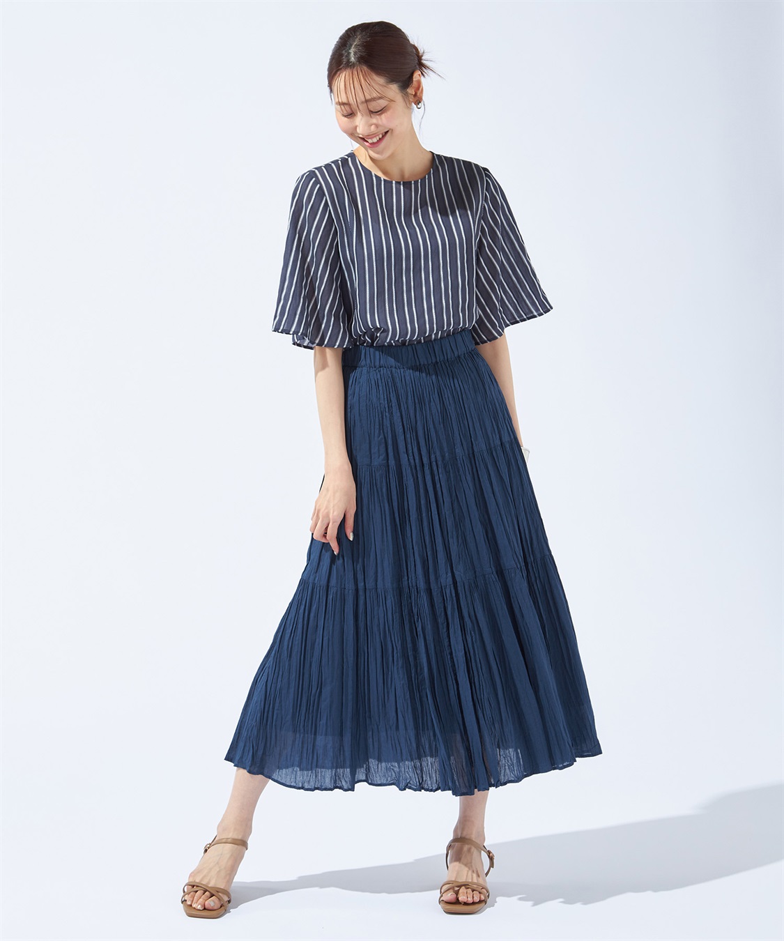 Petit Honfleur フレアブラウス_sub_9