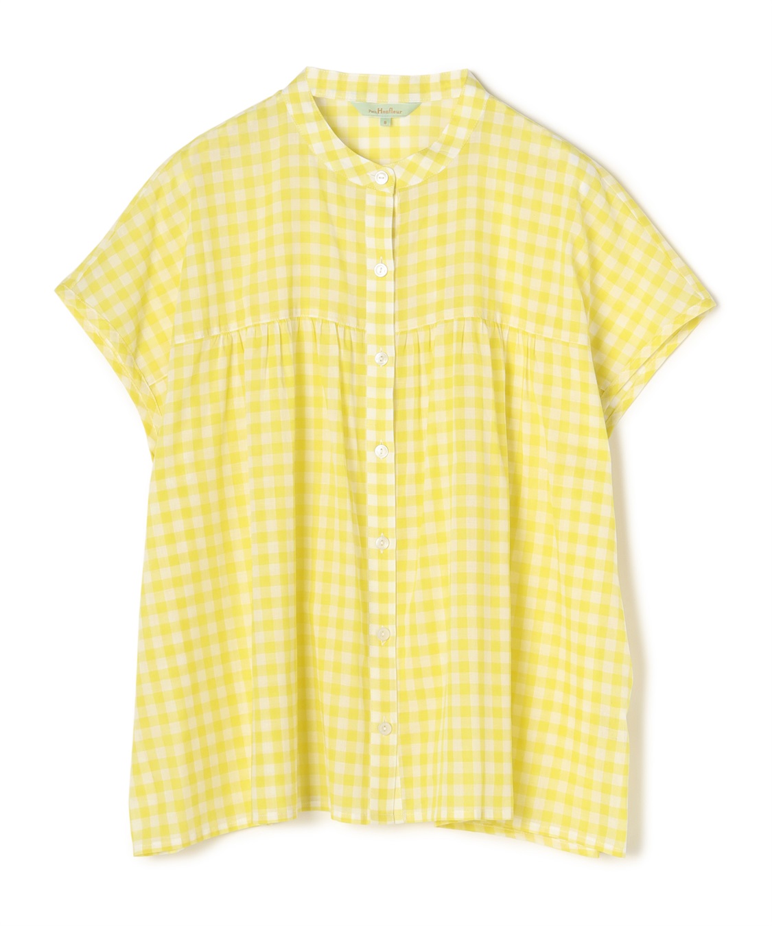 Petit Honfleur ギンガムチェックブラウス_sub_4