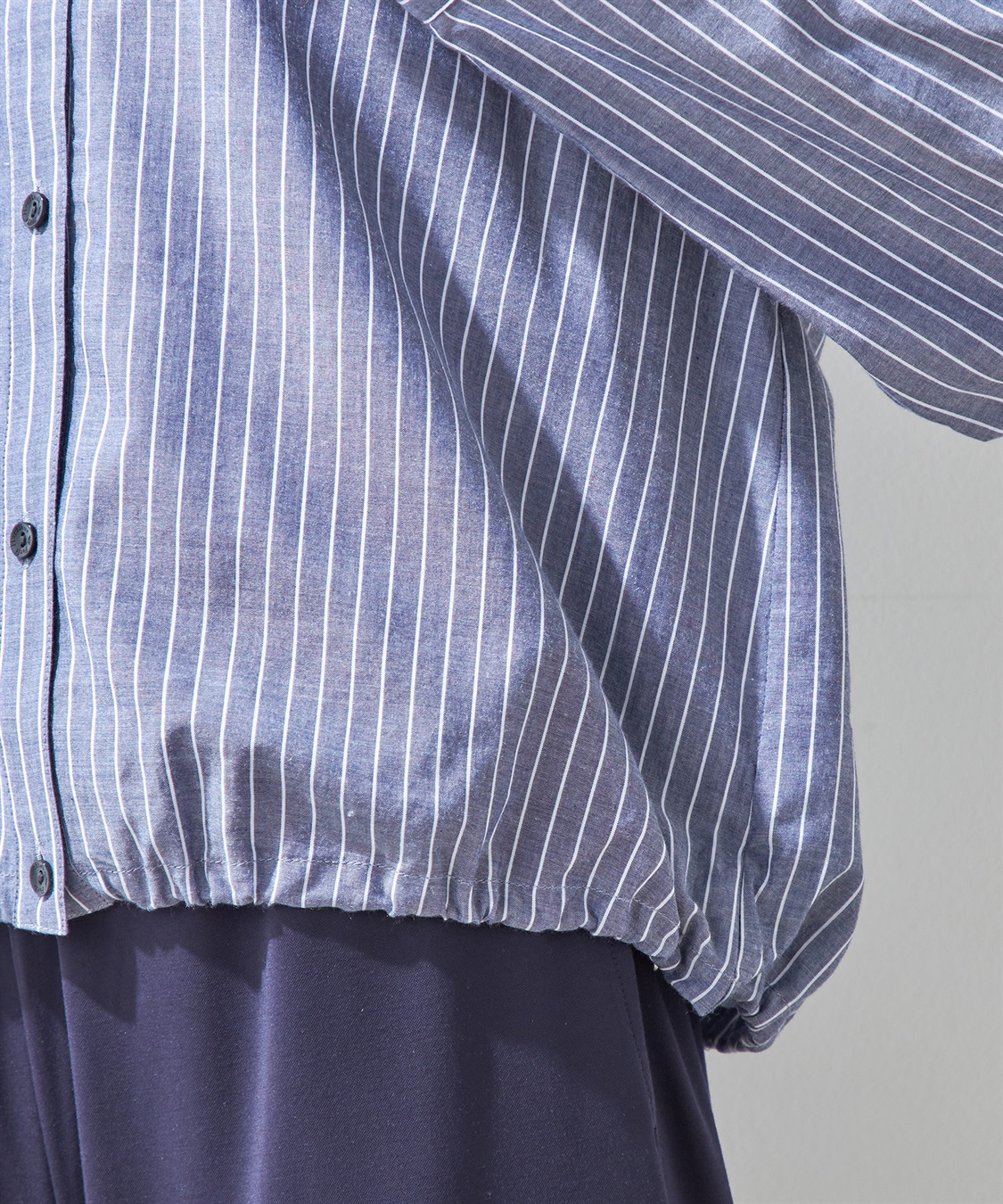 Petit Honfleur ドロストショートシャツ_sub_5