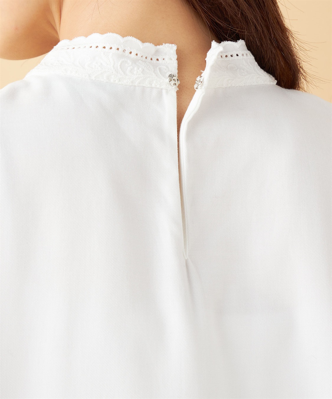 Petit Honfleur 刺しゅうピンタックブラウス_sub_4