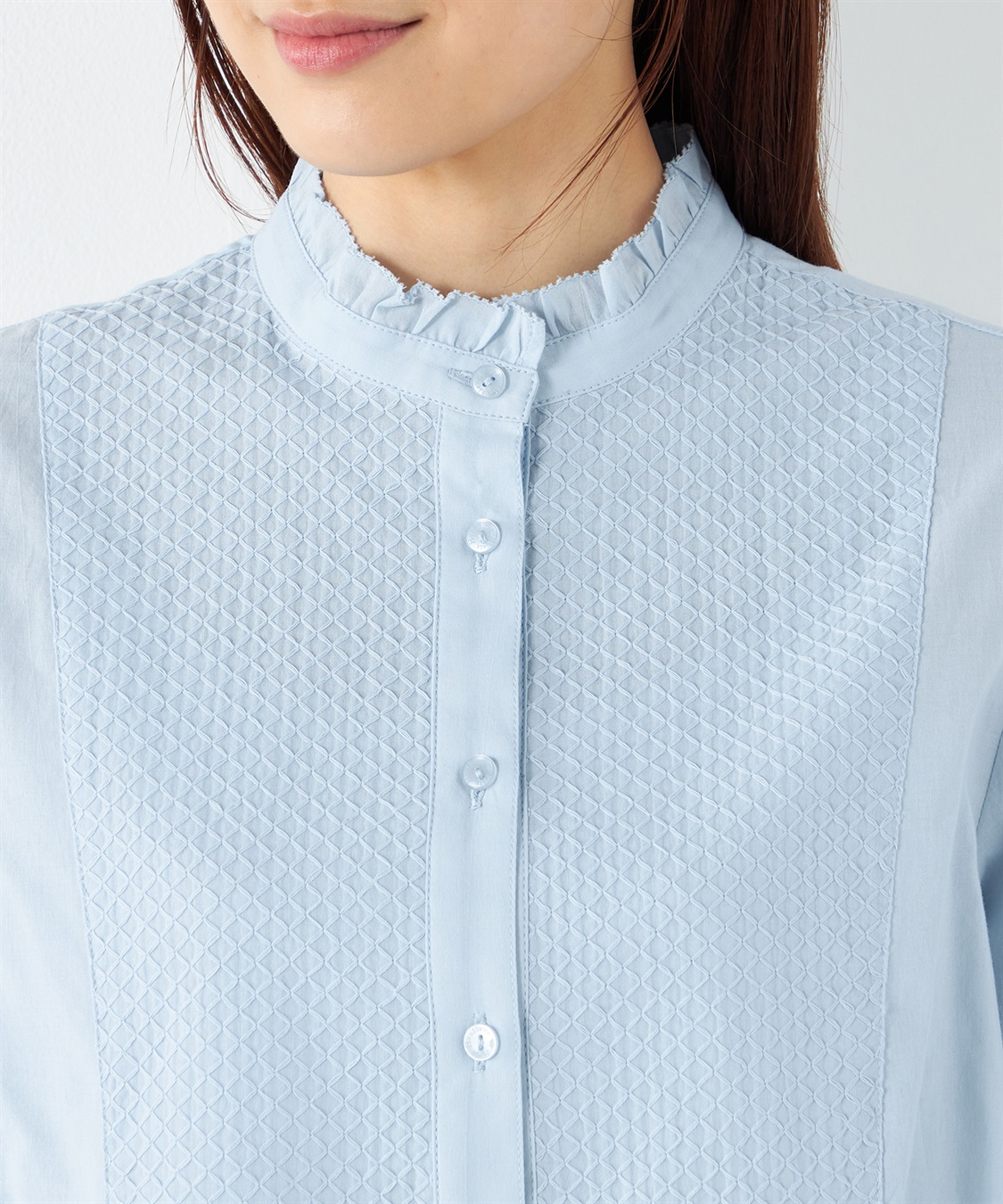 Petit Honfleur ヨーク刺しゅうブラウス_sub_3