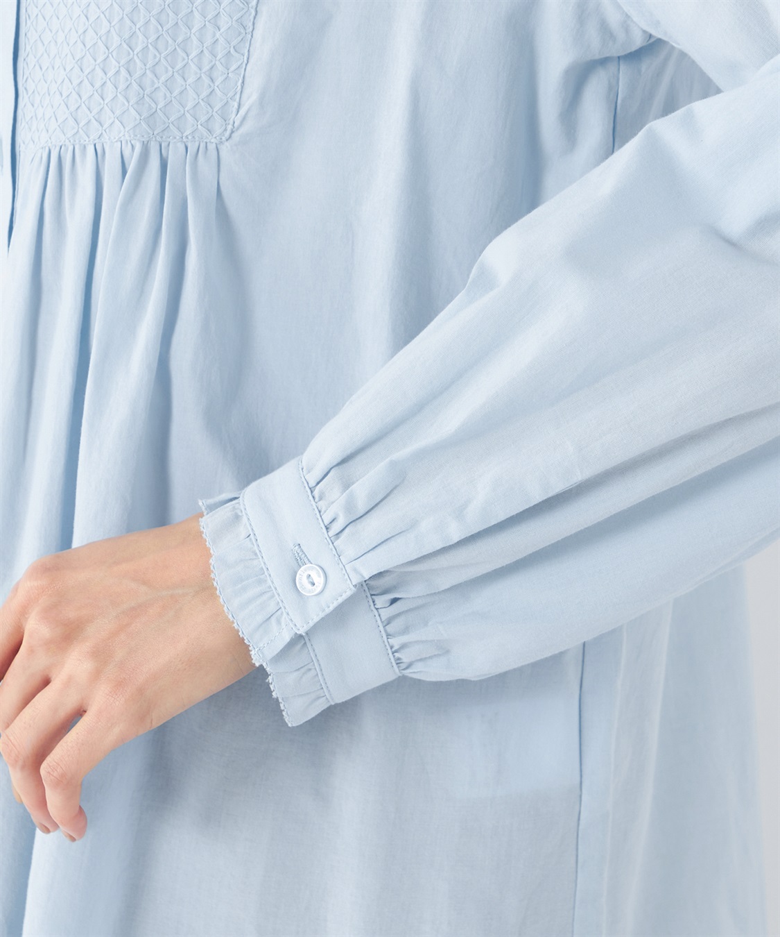 Petit Honfleur ヨーク刺しゅうブラウス_sub_4