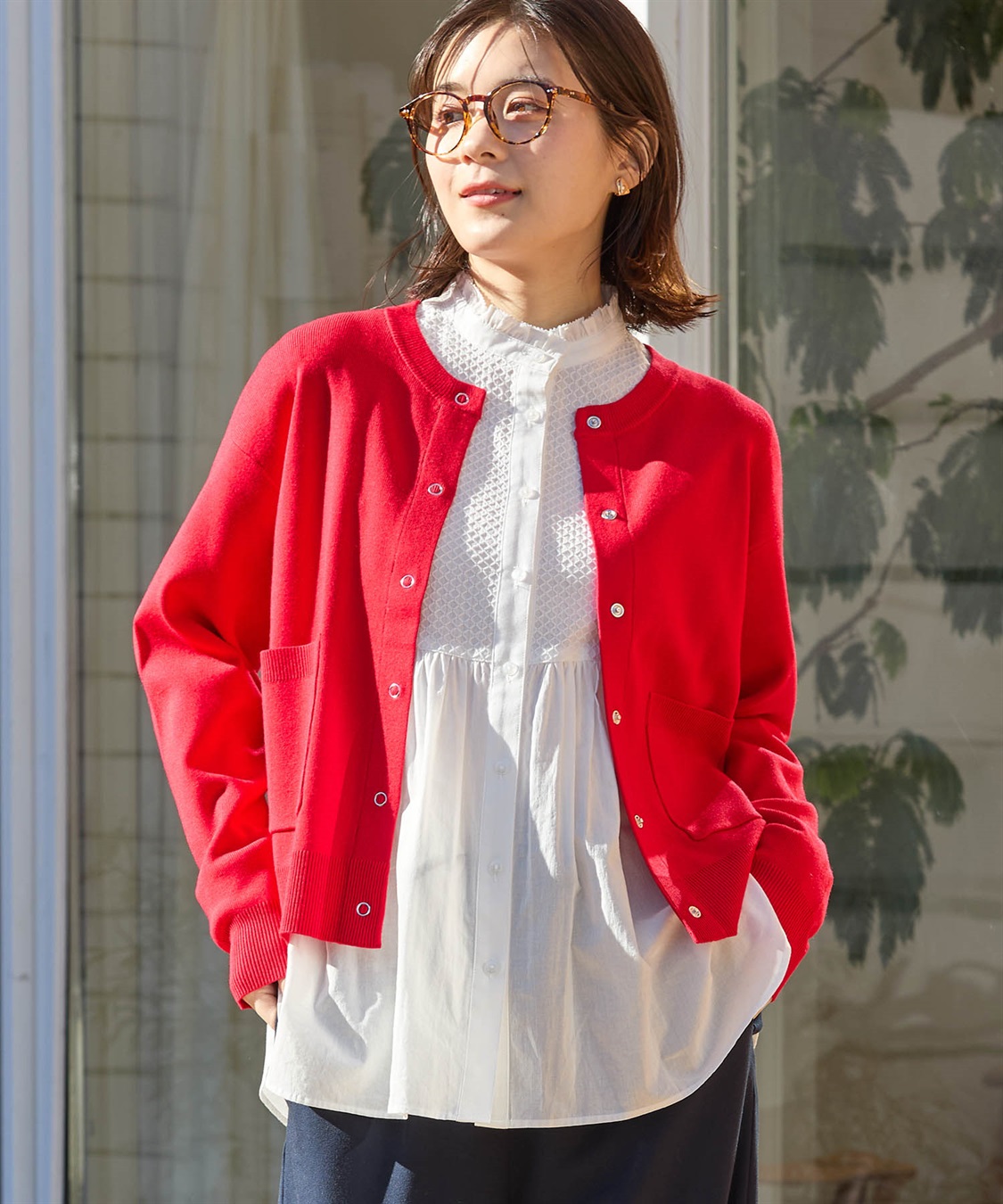 Petit Honfleur ヨーク刺しゅうブラウス_sub_15