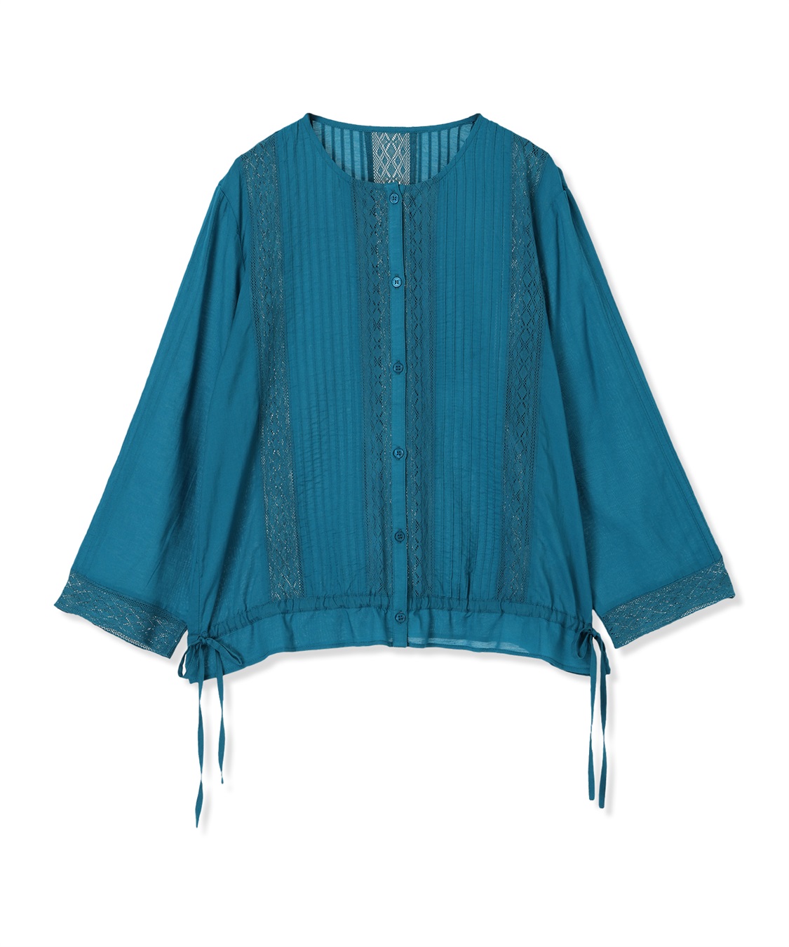 Petit Honfleur レースドロストブラウス_sub_16