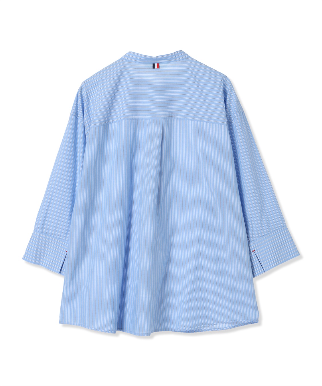 Petit Honfleur ストライプバンドカラーシャツ_sub_19