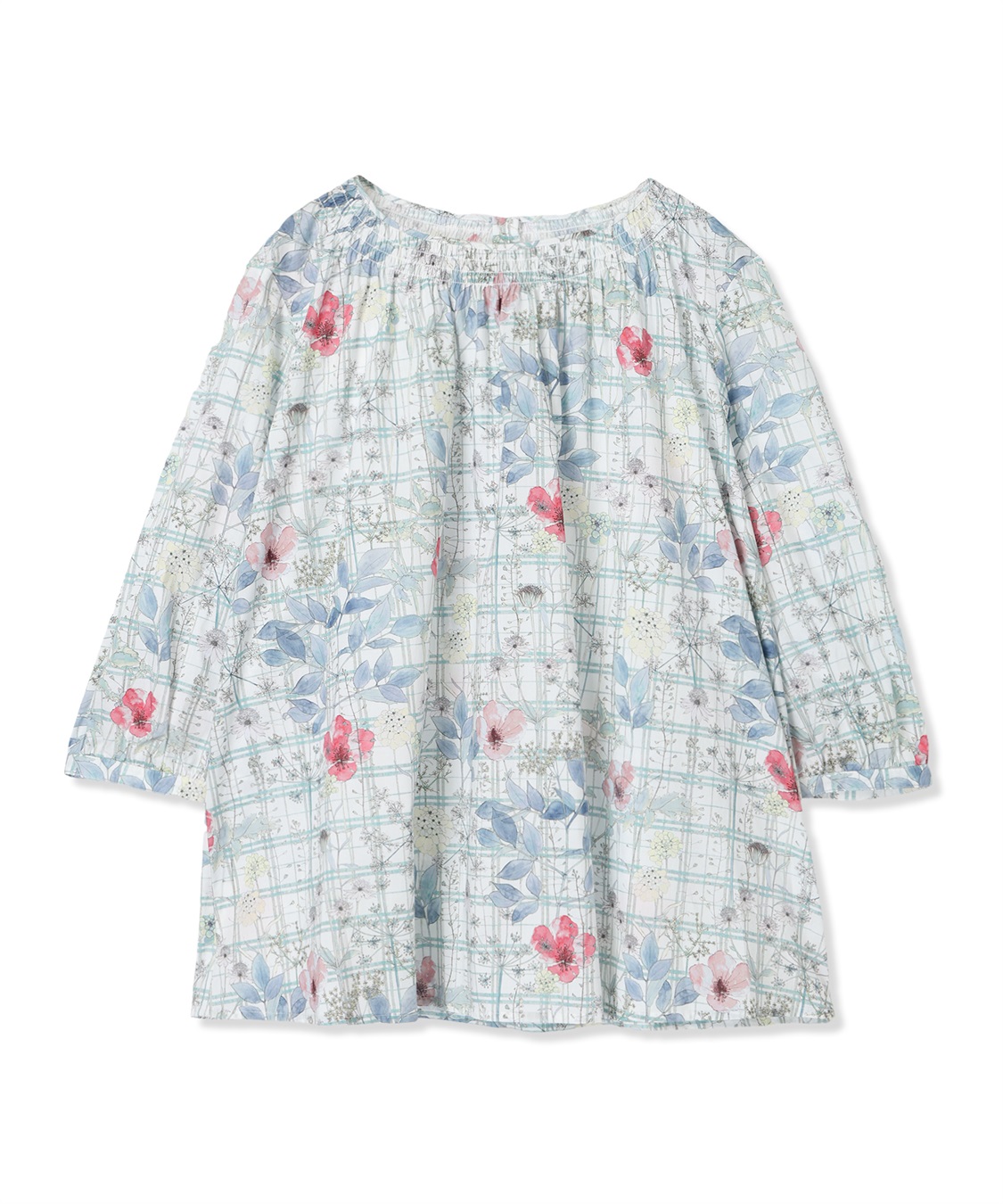 Petit Honfleur リバティプリントシャーリングブラウス_sub_20