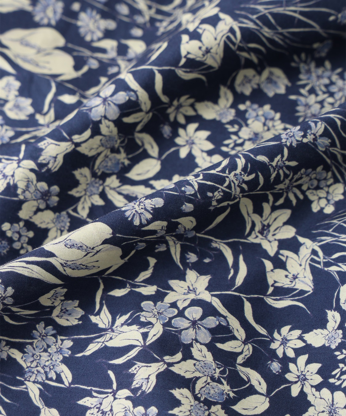 Petit Honfleur リバティプリントバンドカラーシャツ_sub_29