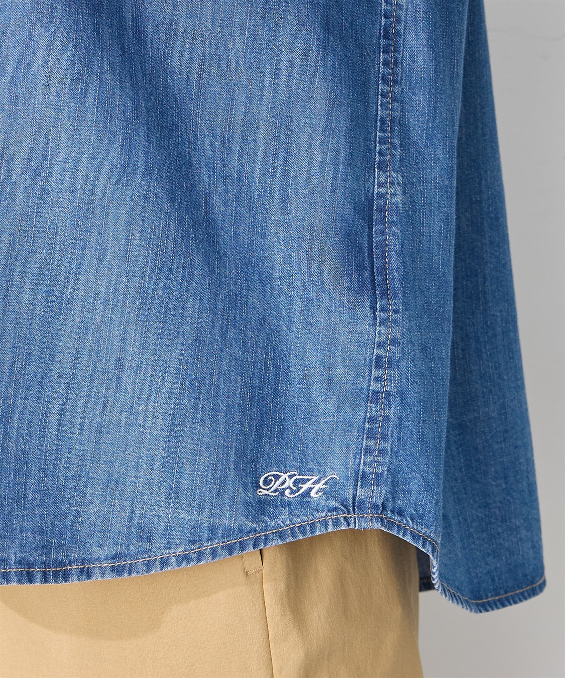 Petit Honfleur デニムシャツ_sub_7