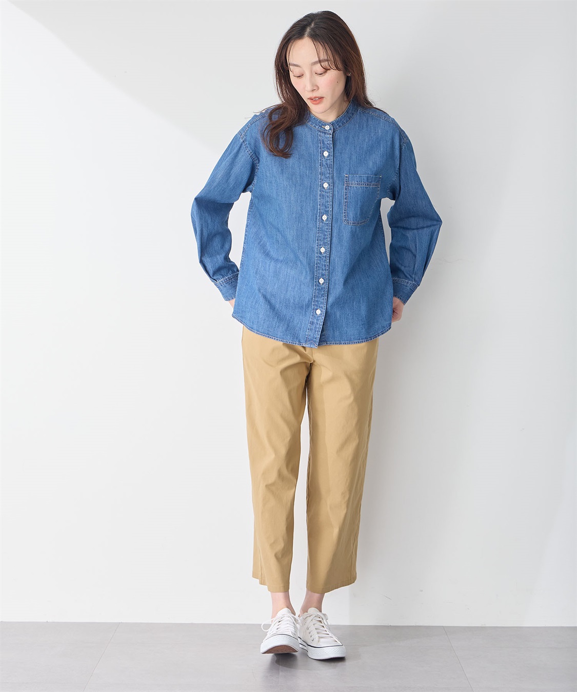 Petit Honfleur デニムシャツ_sub_12