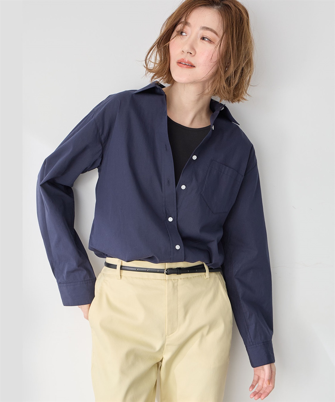 Petit Honfleur ポケットシャツ_sub_7