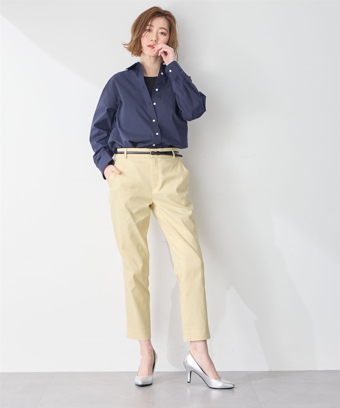 Petit Honfleur ポケットシャツ_sub_14