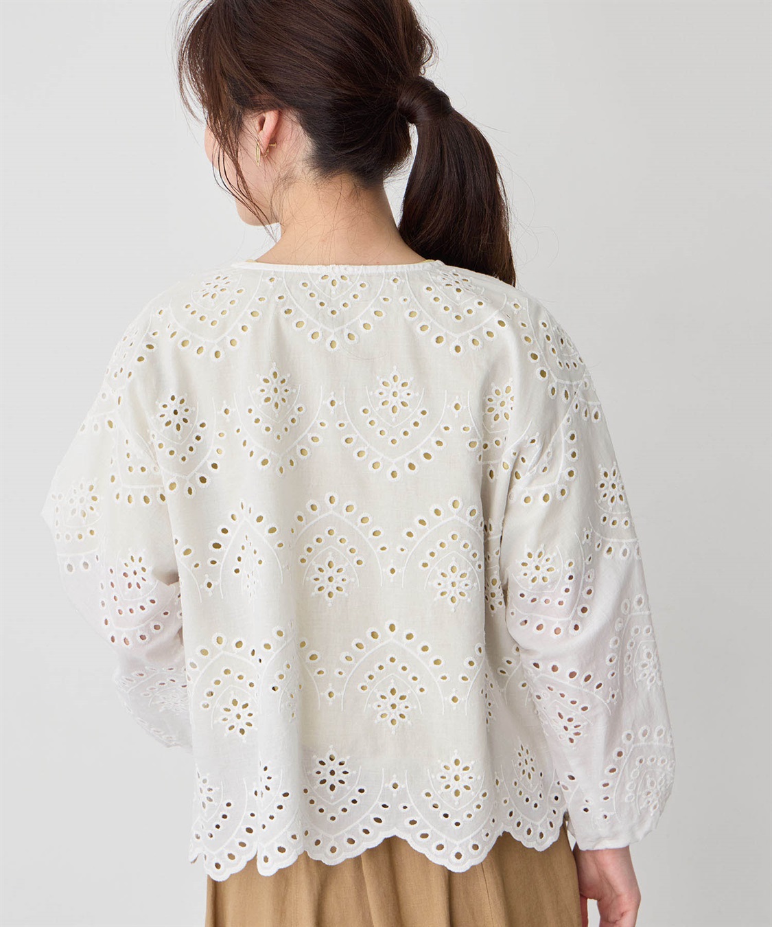 Petit Honfleur レースブラウス_sub_4