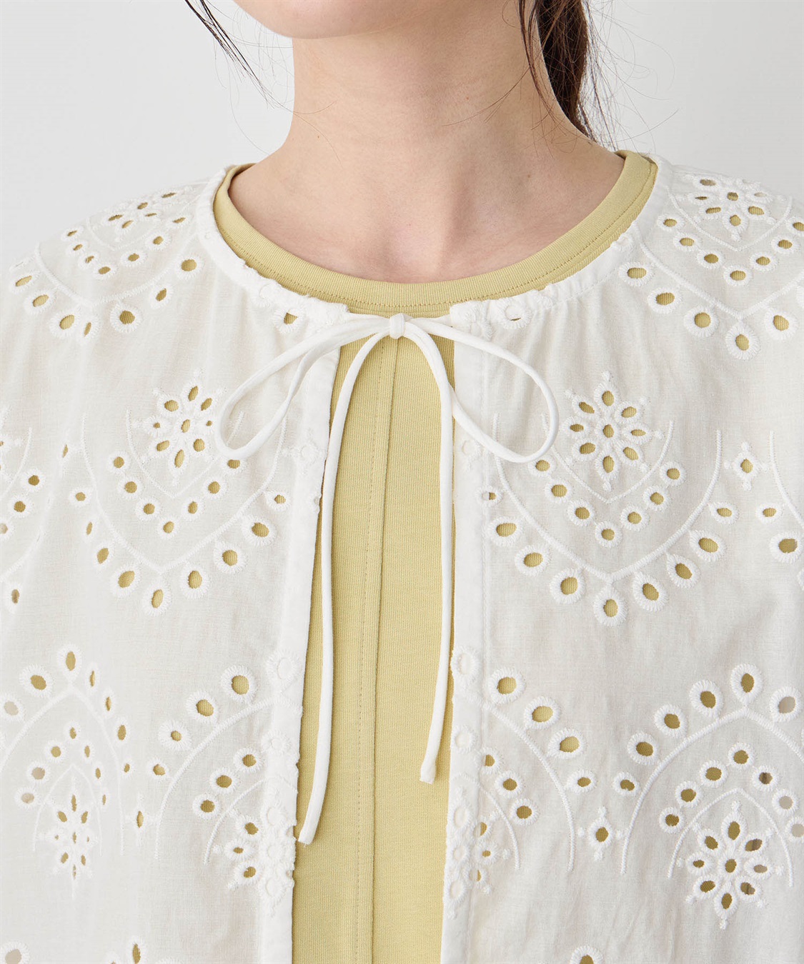 Petit Honfleur レースブラウス_sub_5