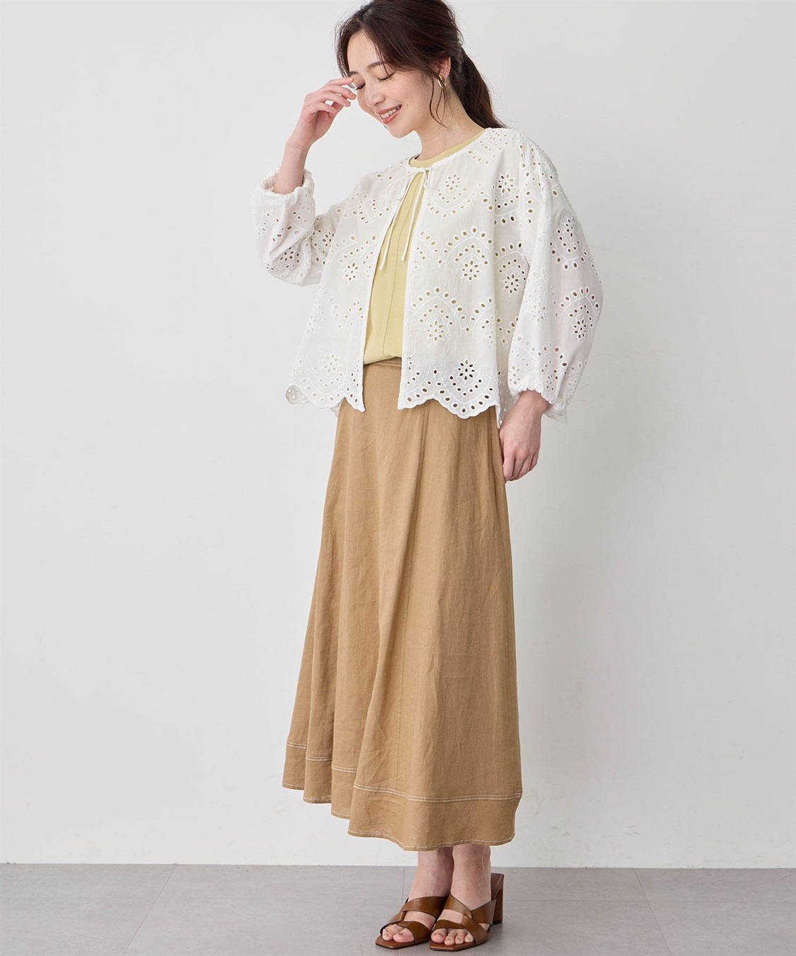 Petit Honfleur レースブラウス_sub_9