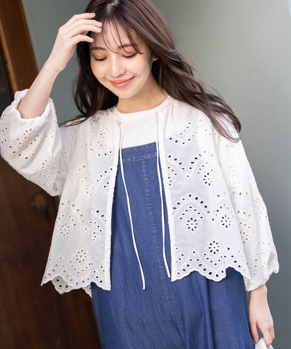Petit Honfleur レースブラウス_sub_14