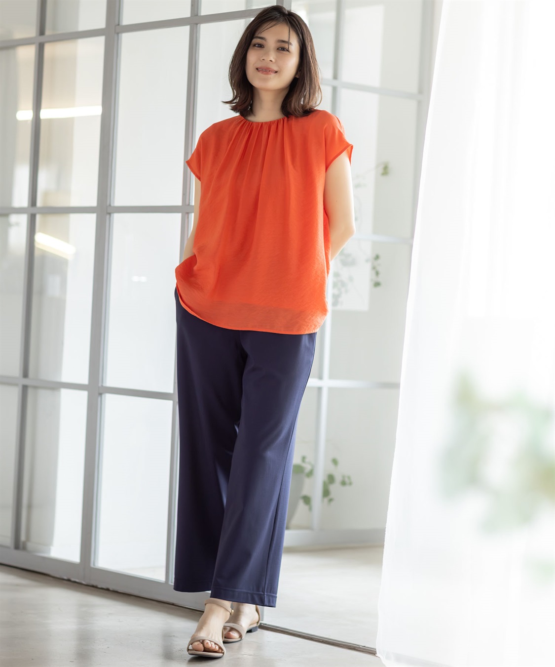 Petit Honfleur ギャザーブラウス_sub_11