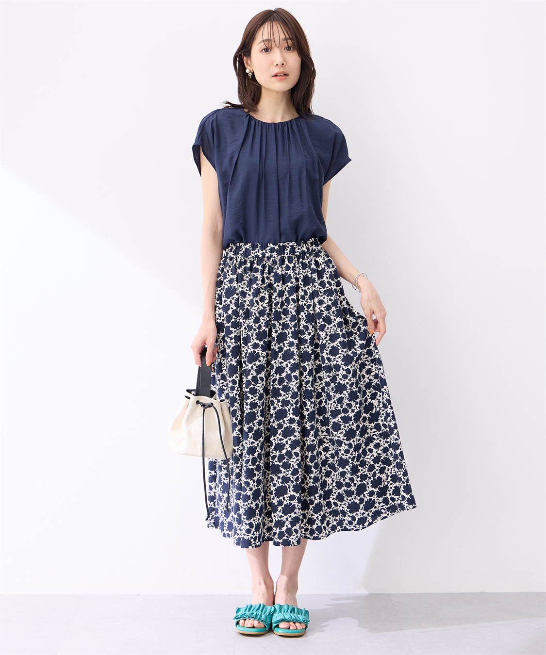 Petit Honfleur ギャザーブラウス_sub_12