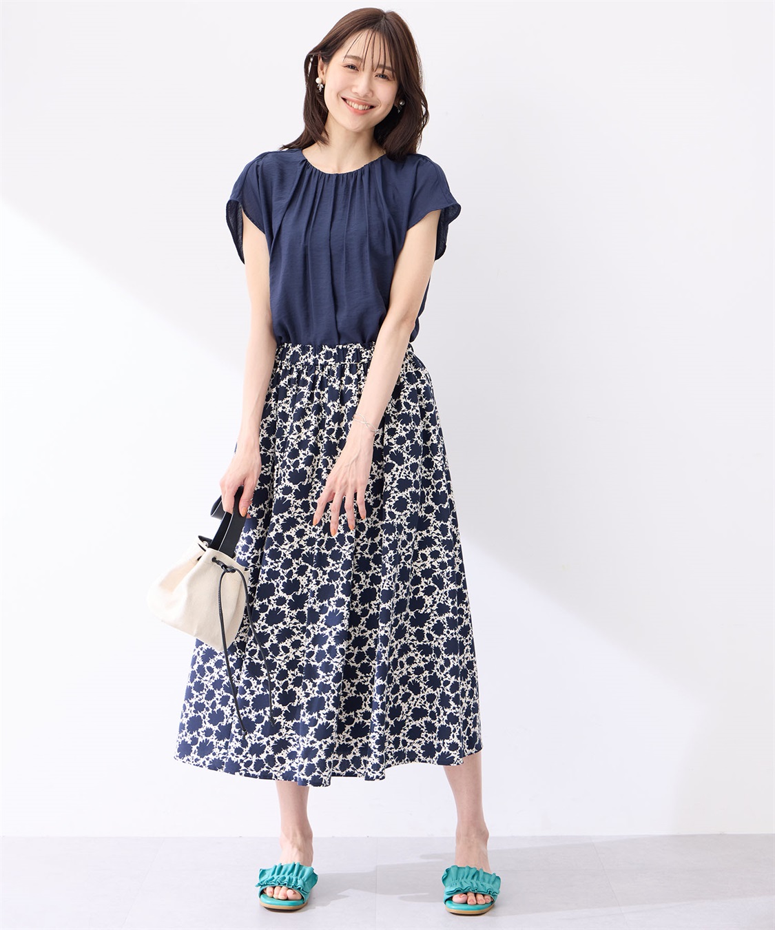 Petit Honfleur ギャザーブラウス_sub_13