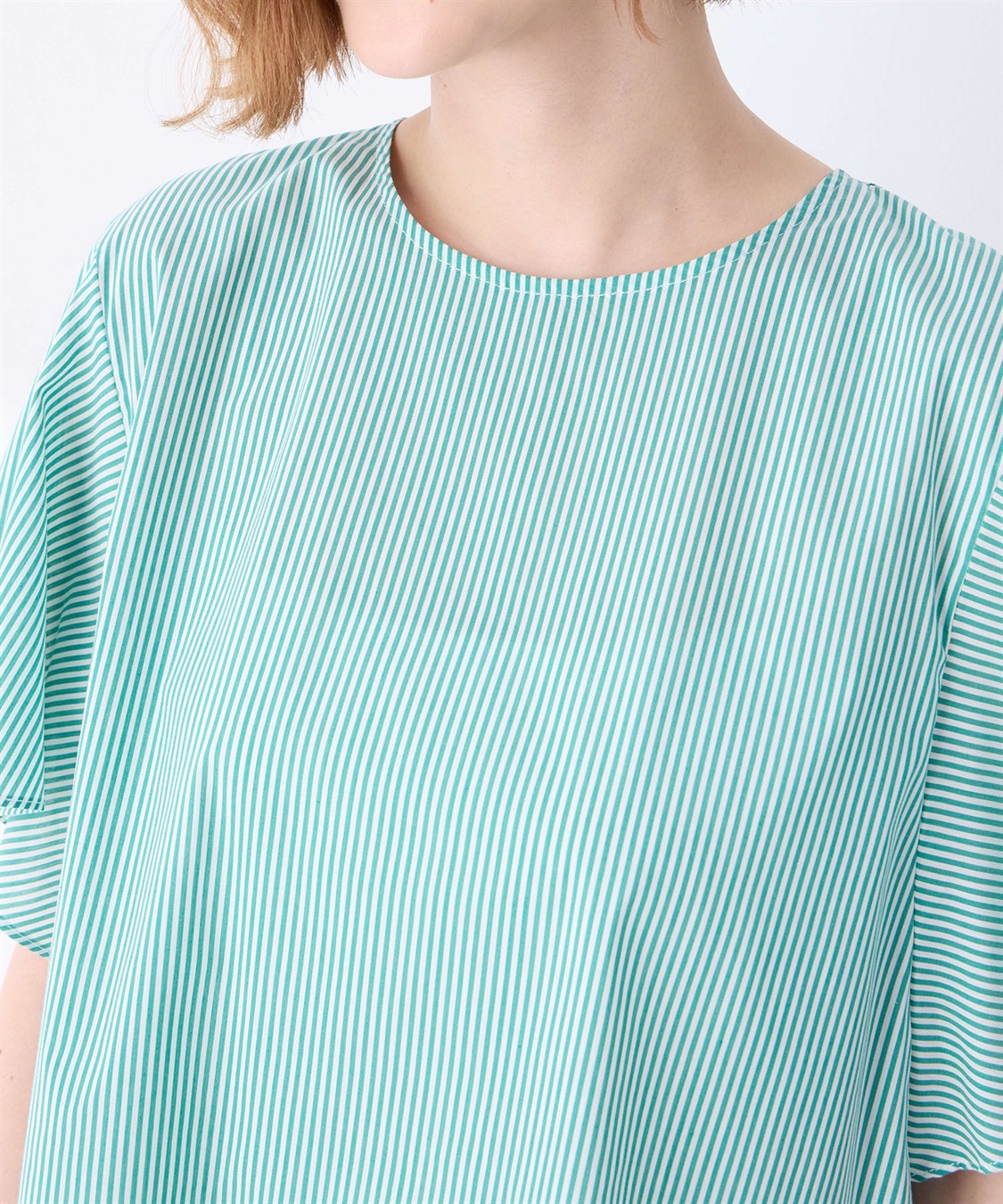 Petit Honfleur ストライプフレアスリーブブラウス_sub_17