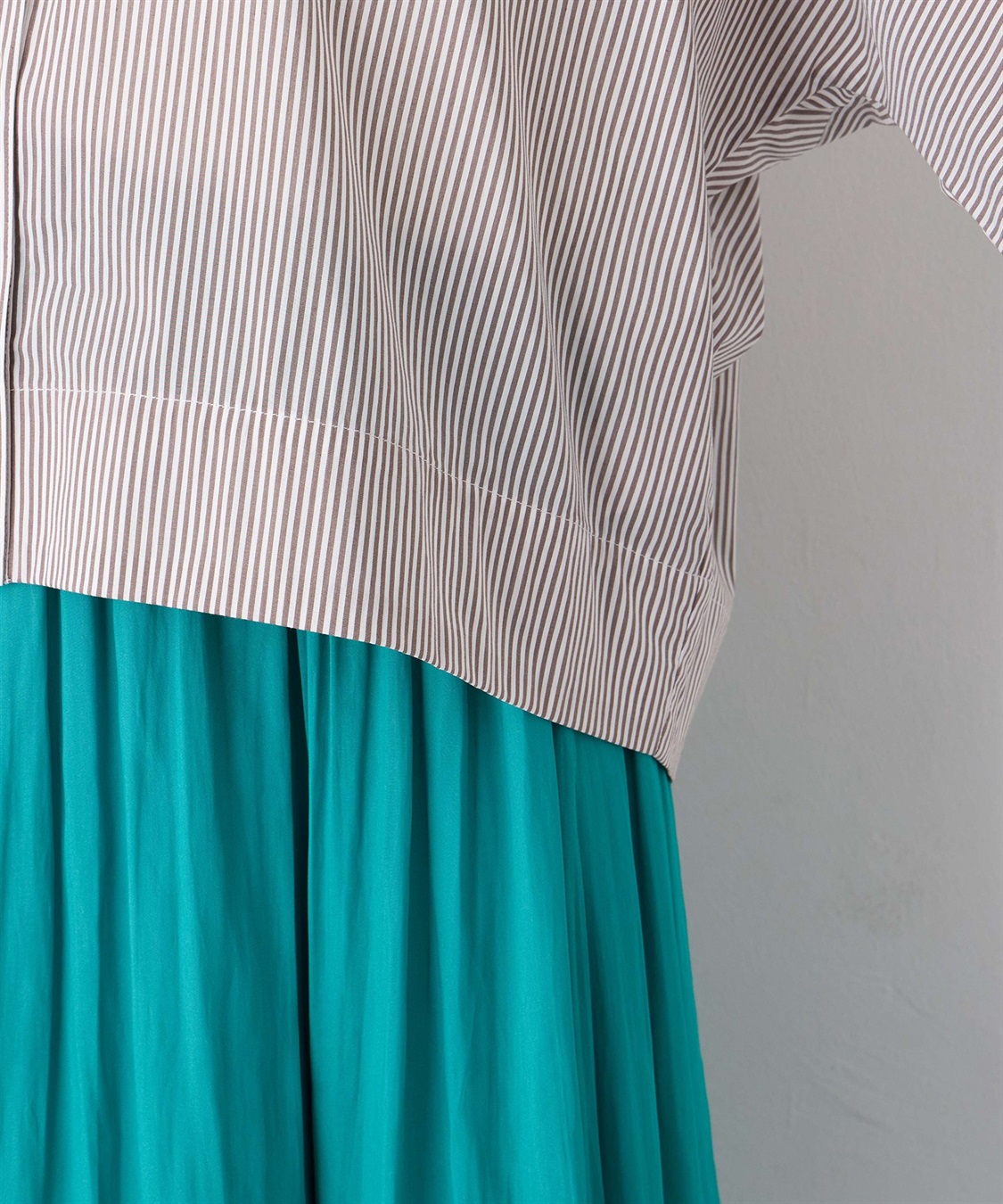 Petit Honfleur ストライプドルマンスリーブシャツ_sub_18