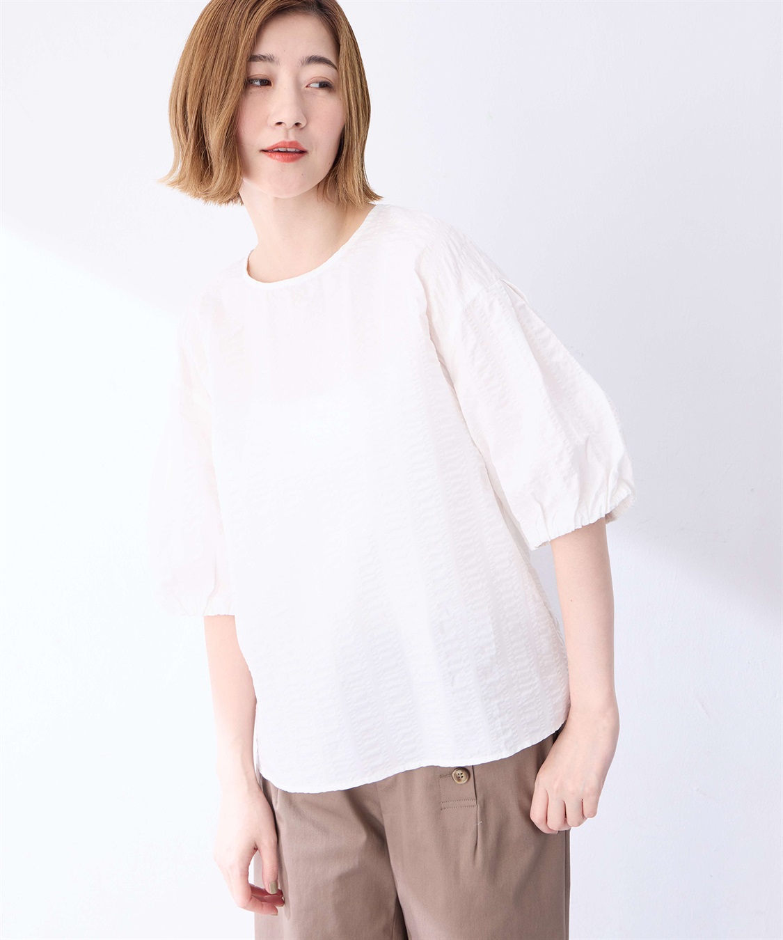 Petit Honfleur バルーンスリーブプルオーバー_sub_1