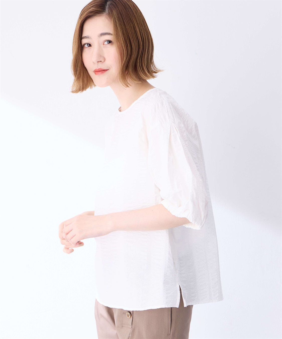 Petit Honfleur バルーンスリーブプルオーバー_sub_2