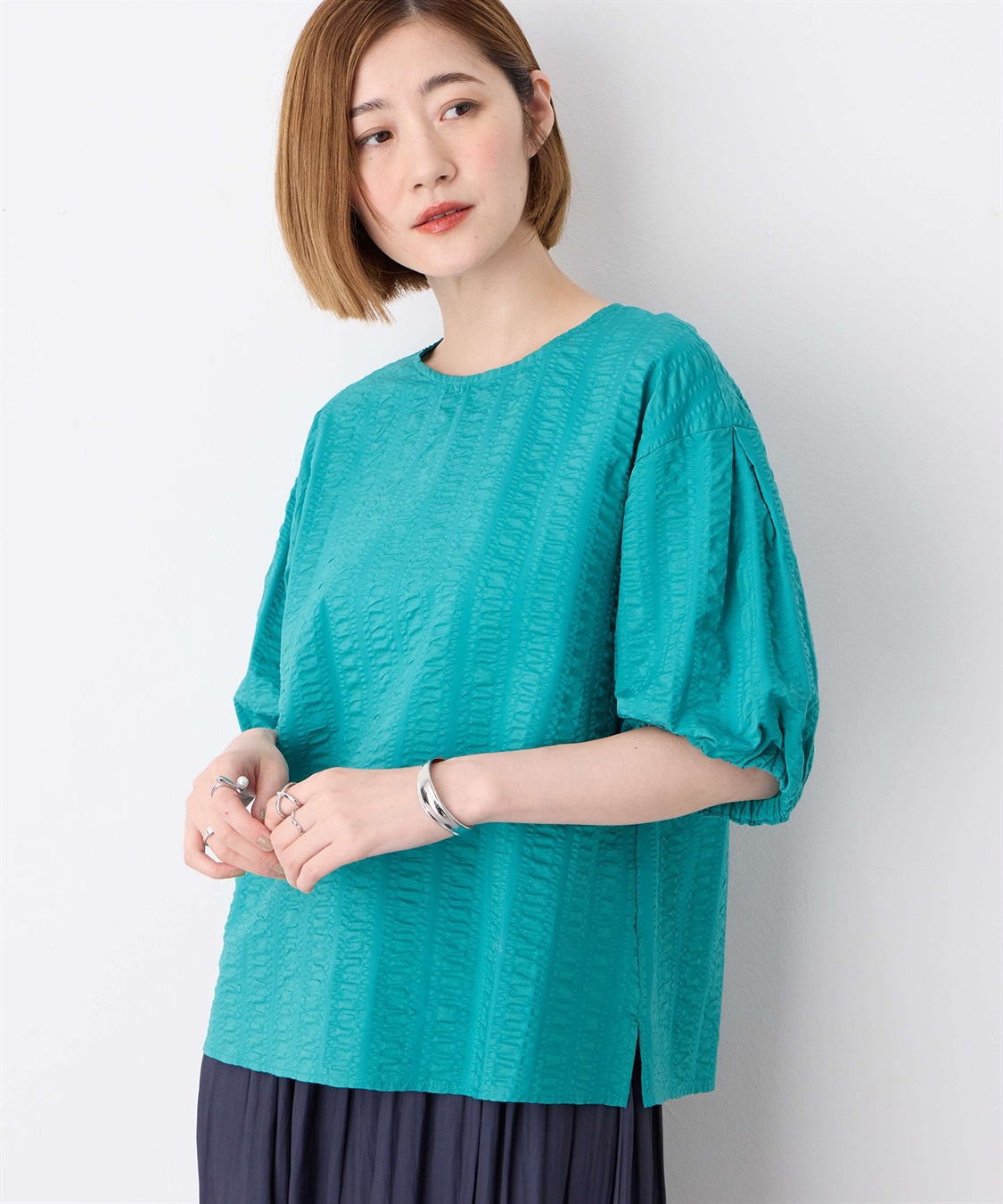 Petit Honfleur バルーンスリーブプルオーバー_sub_5