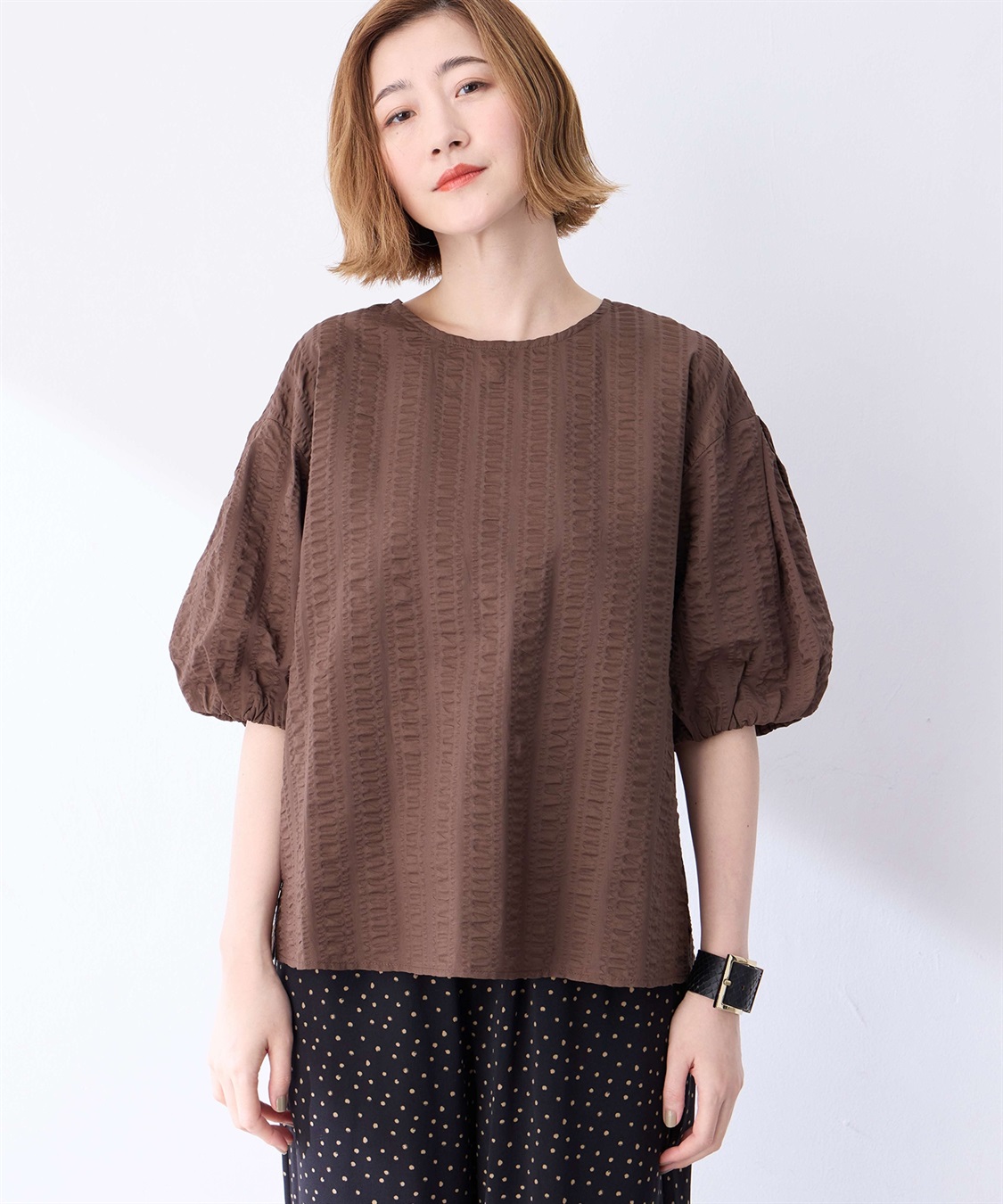 Petit Honfleur バルーンスリーブプルオーバー_sub_8