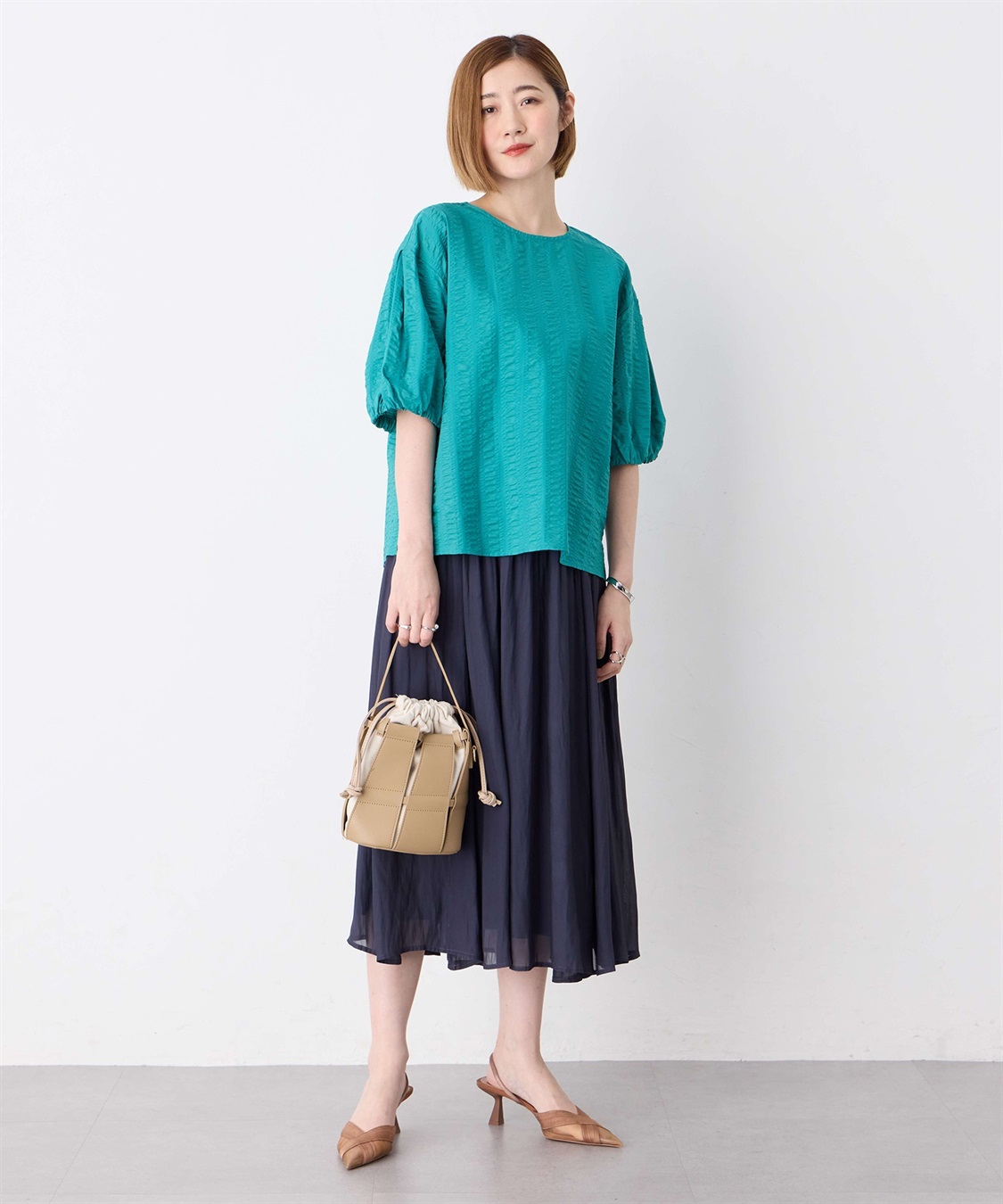 Petit Honfleur バルーンスリーブプルオーバー_sub_11